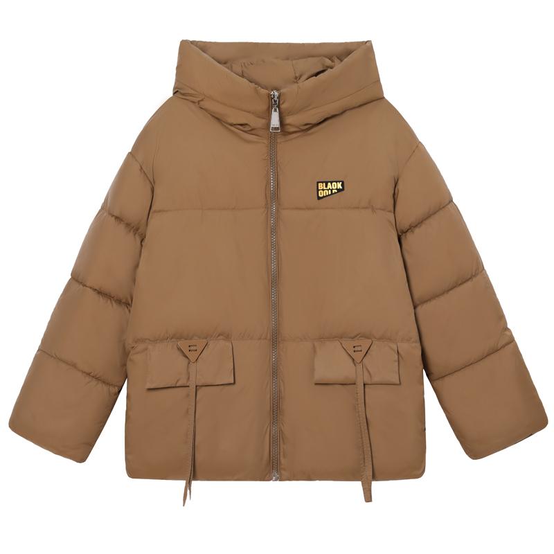 Plus Size L-6XL Women's Short Parkas Winter Coats Hooded Elegant Loose Thick Warm Lady Jackets Winter Long Sleeve Outerwears