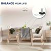 16pcs M8 Adjustable Threaded Furniture Legs - Horizontal Foot Screws for Tables, Cabinets, Chairs, Stools