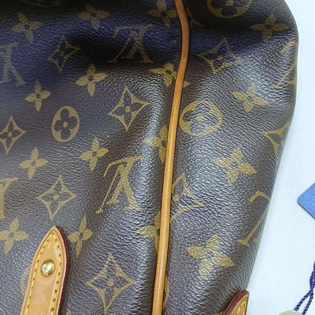 [Pre-Owned] Estrela Medium Brown Coated Canvas Monogram Crossbody Handbag Shoulder Bag - Fair #1OQZ4P9