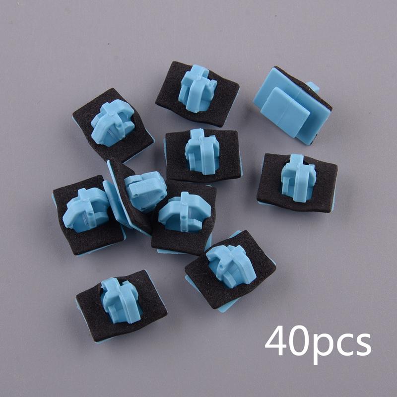 877583L000 40Pcs/set Rocker Panel Molding Retainers Fasteners Clips Fit For Hyundai Azera Genesis Sonata Kia Optima K900 Sorento