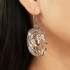 Trendy Personality Exaggerated Snake Earrings Light Luxury Niche Earrings
