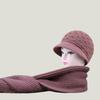 Hat Women's Winter Knitted Hat Thickened Plush Cold-proof Cap Ear Protector Versatile Fashion Warm Wool Hat