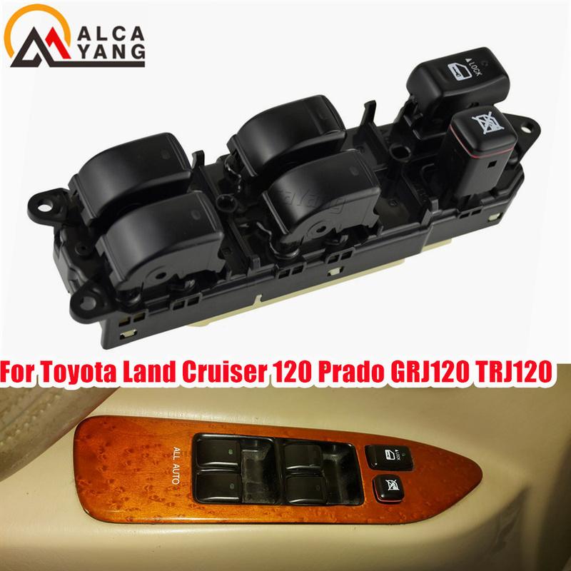 Malcayang Top Quality Power Window Master Switch For Toyota Land Cruiser 120 Prado GRJ120 TRJ120 84040-0P010