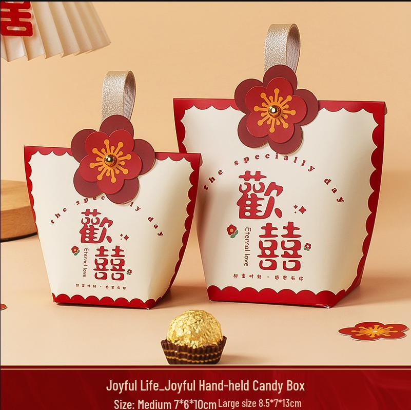 2025 New Style Wedding & Engagement Candy Gift Box