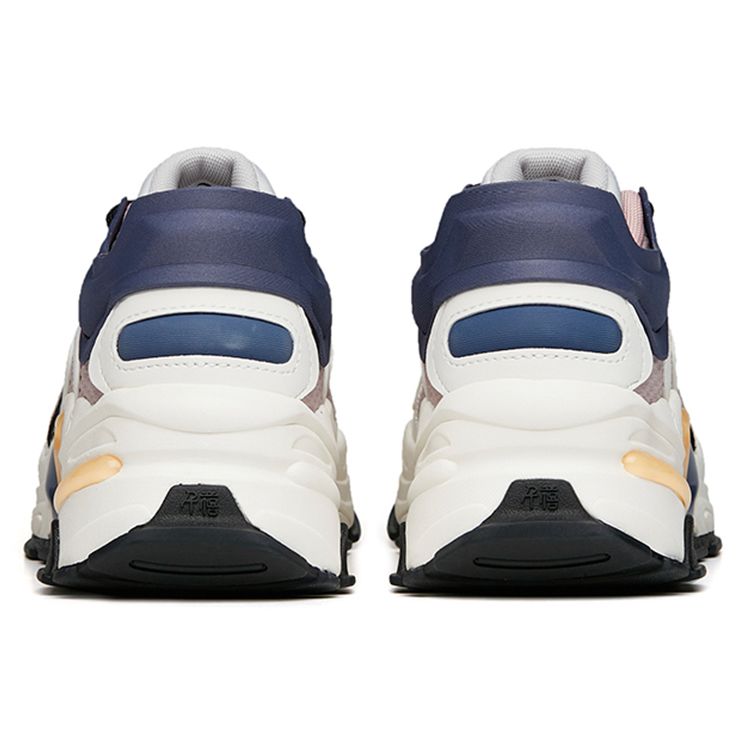 Anta Millennium 3.0 Shock Absorption Non-Slip Wear-Resistant Low-Top Sports Casual Shoes Women Sneakers Pink White 122148890-5