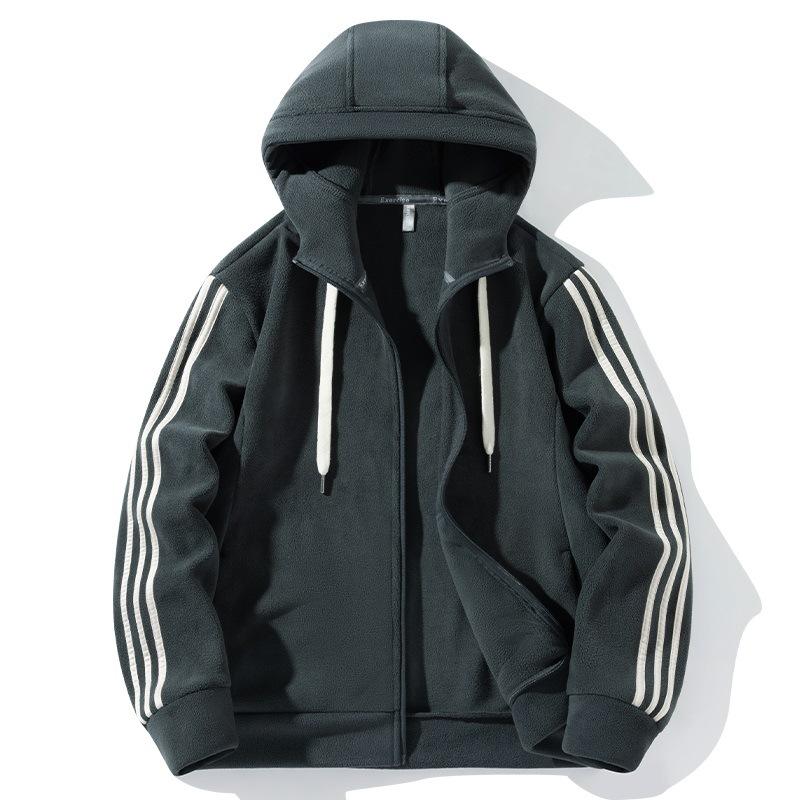 Fleece Coat Men's New Autumn and Winter Outdoor Couple Windproof Fleece Cardigan Jacket Sportswear