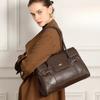 Top da Donna Borsa Sottobraccio in Vera Pelle Borse a Mano di Lusso da Donna in Vera Pelle Borse Tote da Pendolarismo ad Alta Capacità