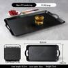 Jingbaodi Commercial Plastic Serving Tray with Handles