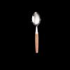 Four-piece Set of 304 Stainless Steel Knives Forks and Spoons with Limu Handles and Titanium-plated Metal Tableware