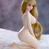 60CM Silicone Blond Hair Girl Sex Doll Realistic Soft Vaginal Breast Anus Oral Sex Metal Skeleton Adult Toy Men Masturbator 18+ Products