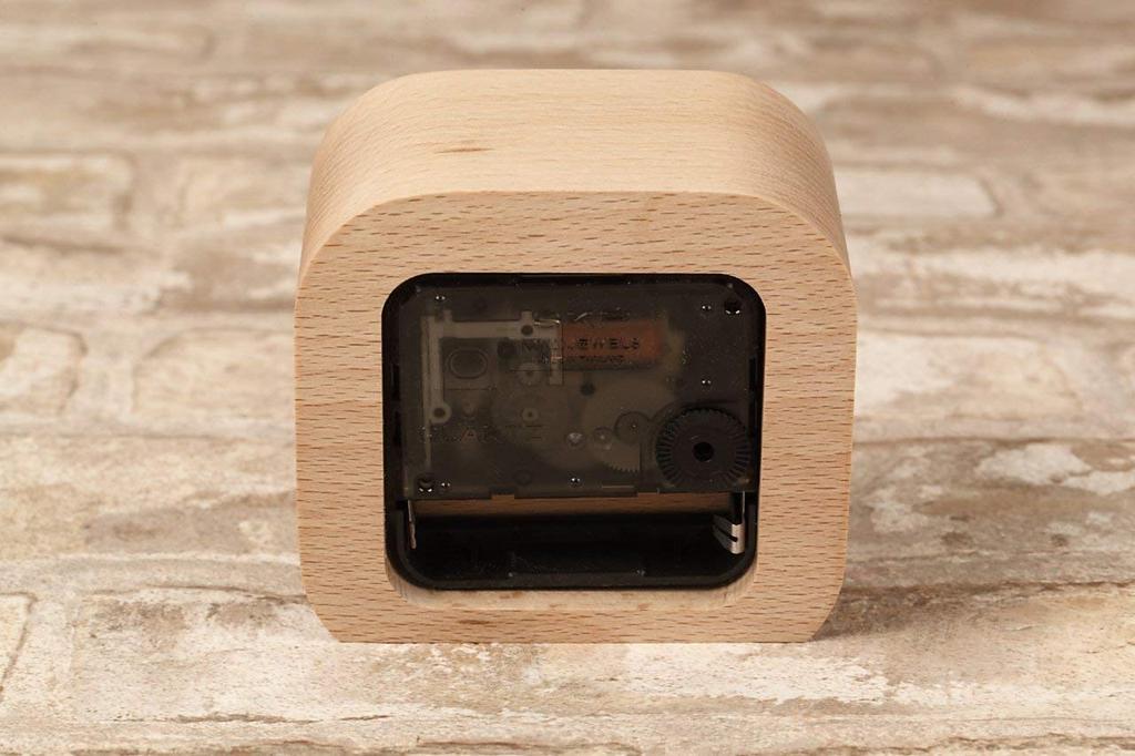 KATOMOKU Mini Clock Square Aoki Beach Km-25