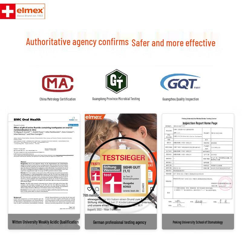 ELMEX Kids Olaflur Anti-Cavity Toothpaste Gift Set (0-6 Years)