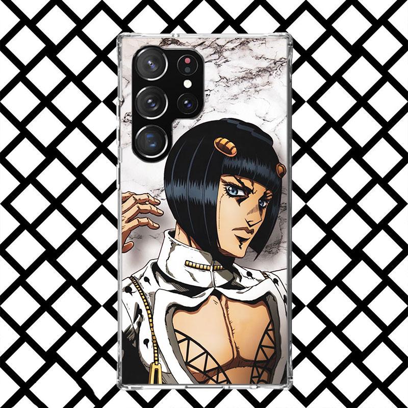 JoJo Adventure Bruno Buccellati Phone Case for Samsung Galaxy S26 S25 Edge S24 S23 Ultra S22 Plus S21 FE S20 + Soft Cover Print