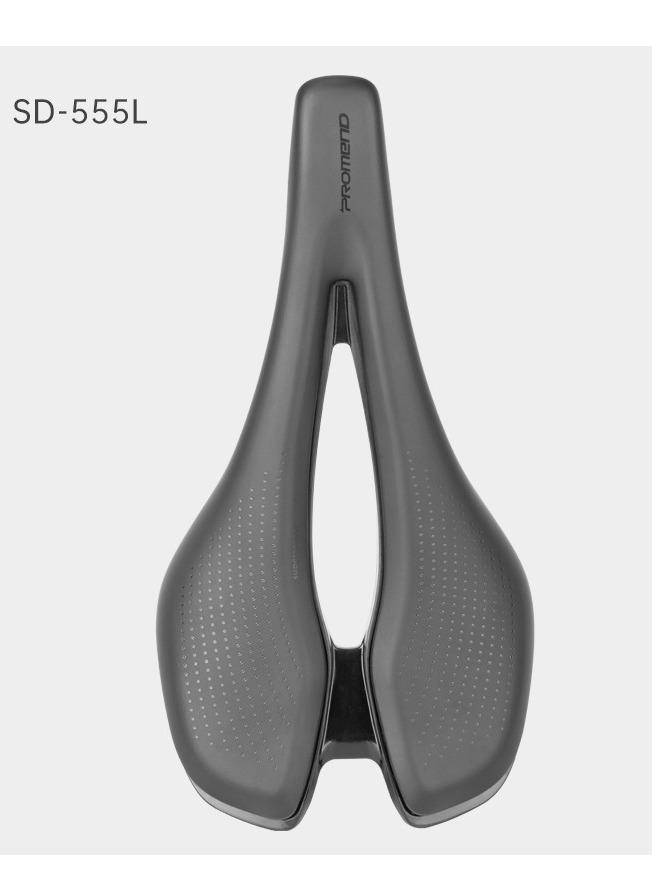 Breathable Hollow Ventilation Bicycle Seat Cushion - Comfortable Road Bike Saddle with Integrated Vacuum Bottom Shell Cycling Accessory