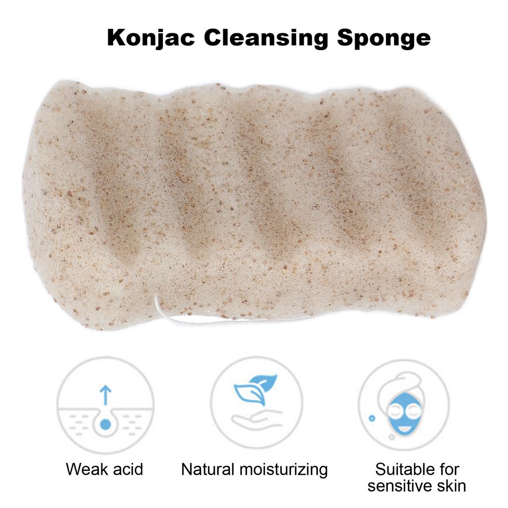 Soft Body Facial Sponge Portable Skin Friendly Baby Adult Face Cleansing Bath Puff