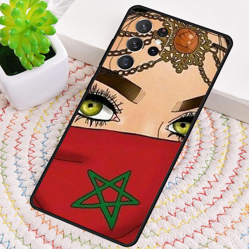 Morocco Flag Moroccan Unique Silicone Phone Case For Samsung Galaxy note 10 pro S26 S25 S24 S23 S22 S21 Plus S25Ultra Capa Cover