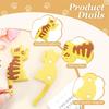 LMETJMA Cat Magnetic Refrigerator Hooks Cute Fridge Magnets Hanging Hook Fridge Magnet Sticker Animal Shaped Key Hanging Hooks