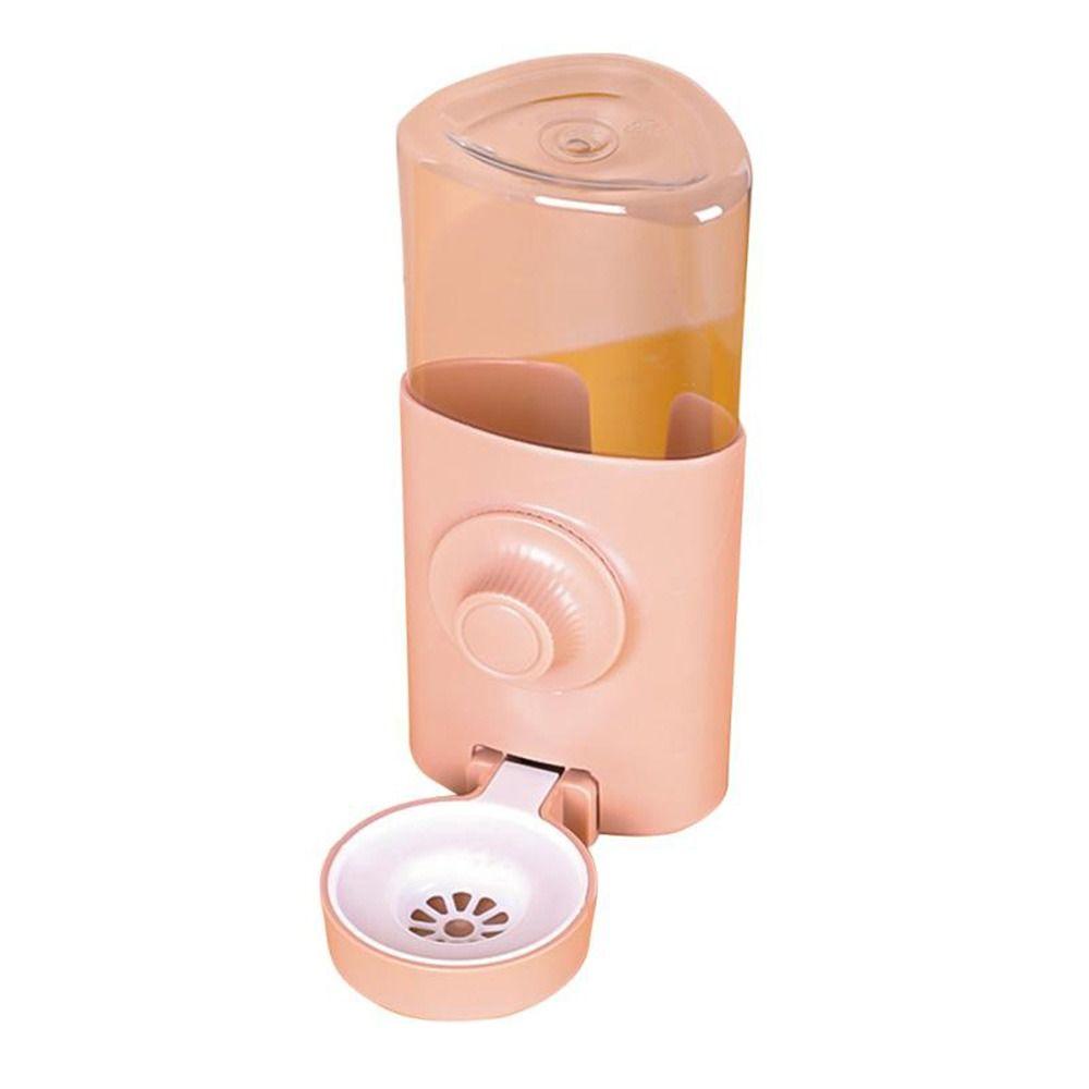 

Hamster Cage Accessories Feeding Kettle Pet Drinking Fountain Pet Supplies Rabbit Water Dispenser розовый