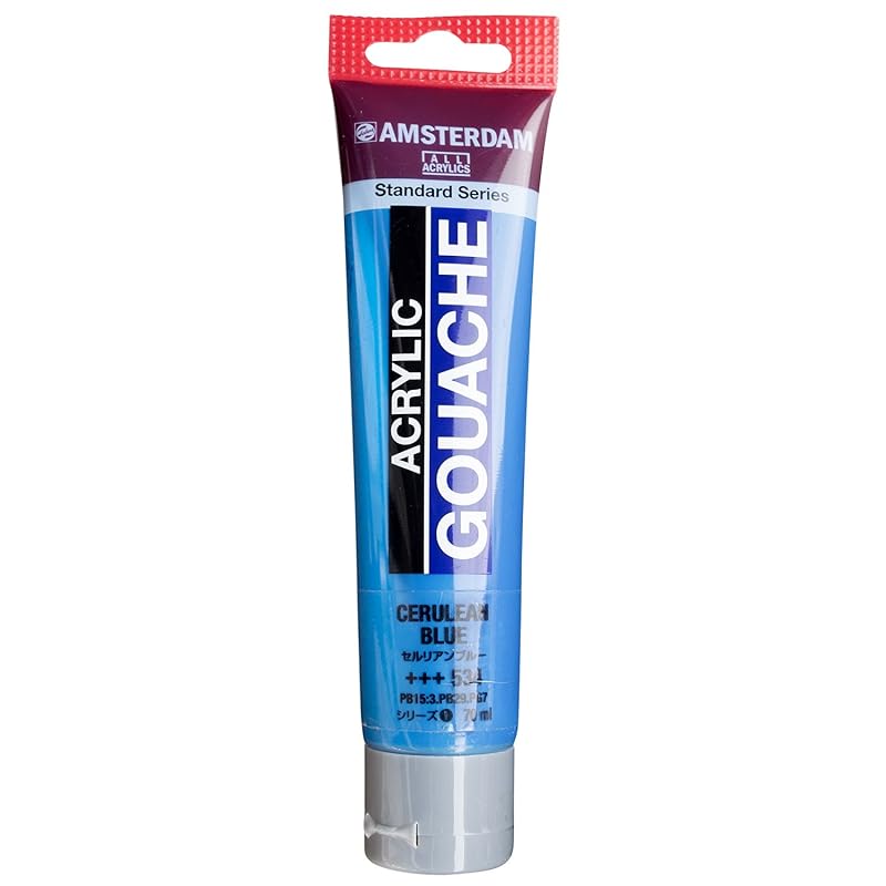 

Talens Japan Japan) Talence acrylic gouache Amsterdam acrylic gouache cerulean blue AAG70 534 70ml