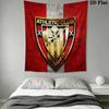 Athletic Club De Bilbao Wall Tapestry Aesthetic Wall Hanging Printed Fabric Blanket Decorative Tapestries for Bedroom Living Room Home Decor