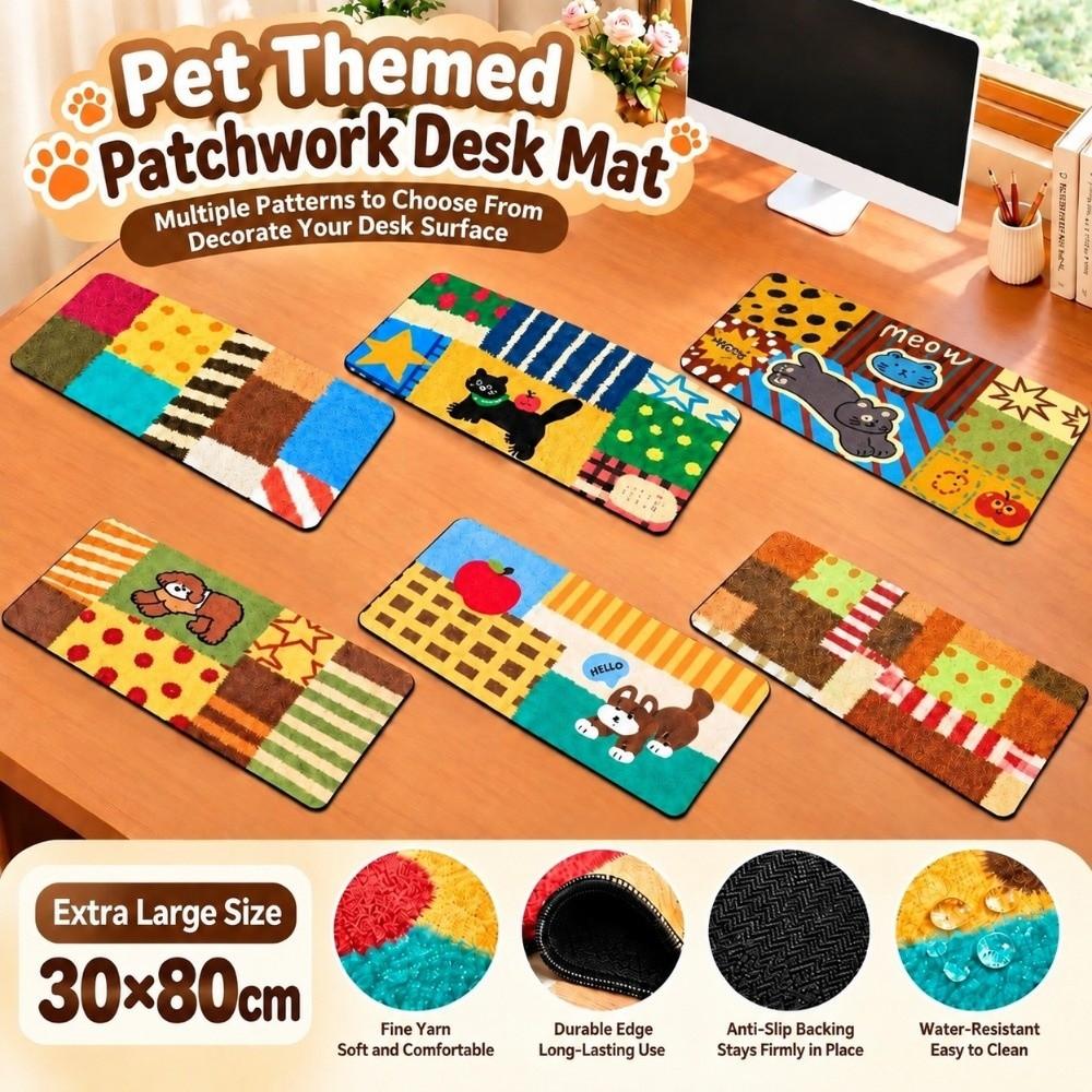 Dustproof Laptop Table Mat Non-Slip Writing Mat Practical Mouse Pad Computer Use