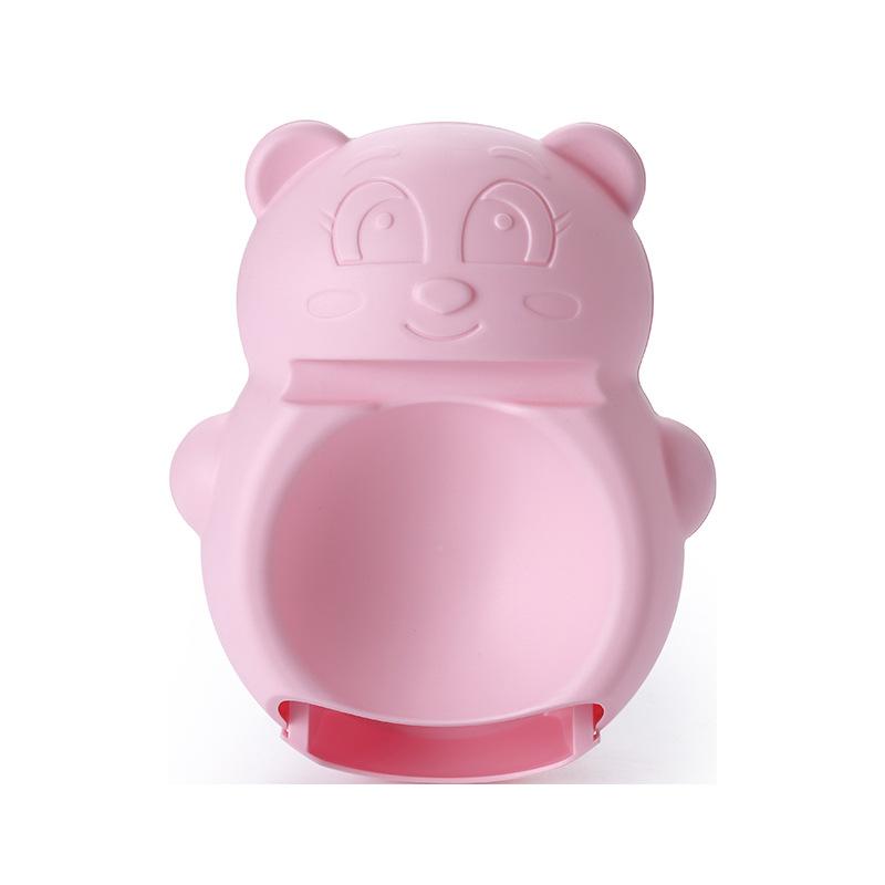 

Пластиковая ленивая фруктовая коробка, коробка для семечек дыни, двухслойная коробка для хранения конфет и закусок на рабочем столе и подставка для мобильного телефона розовый