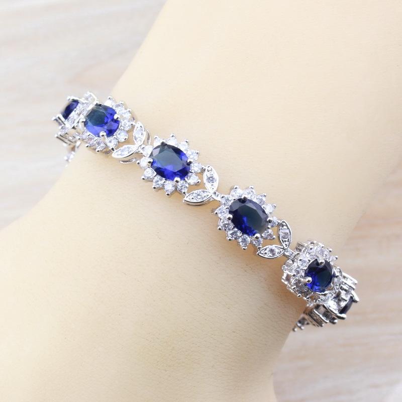 Свадебные украшения Красный браслет-цепочка с подвесками Браслет Женская мода