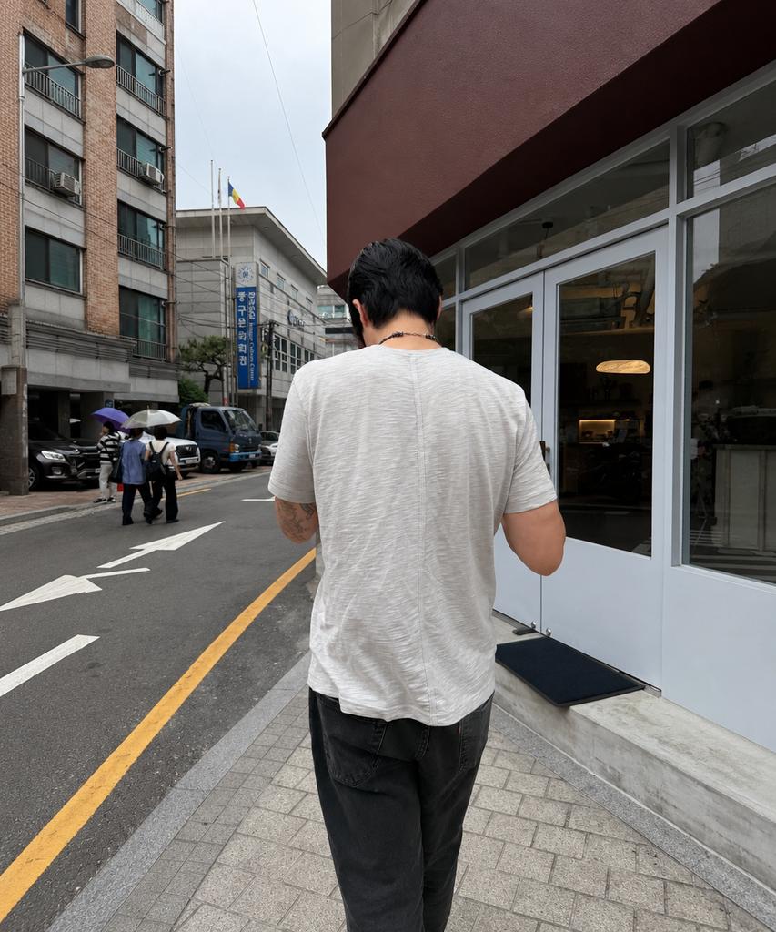 Kai Layered Pocket Slub T-Shirts