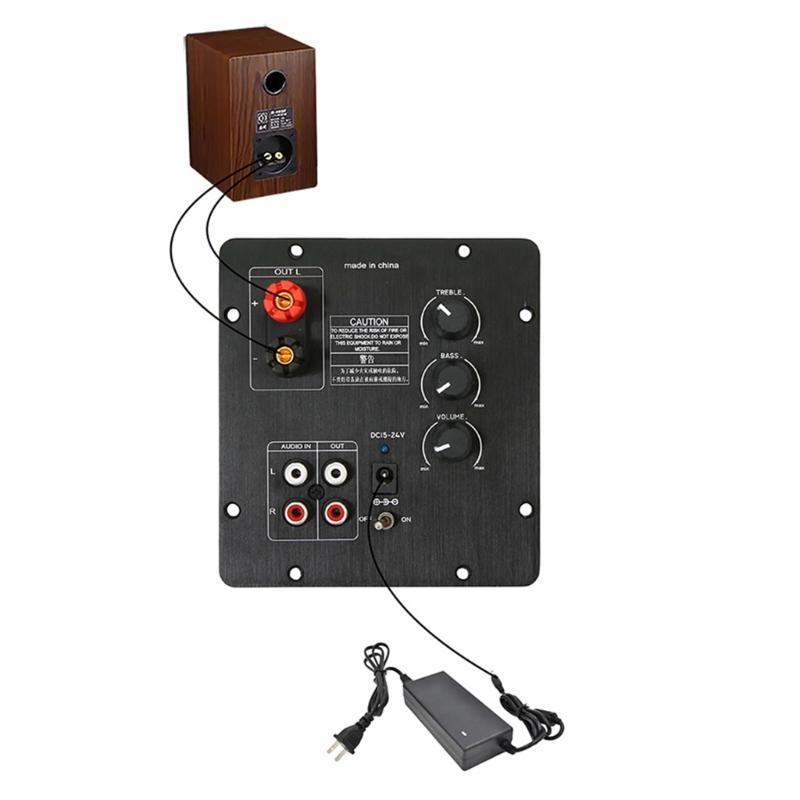 Double TPA3116 2.0 Channel Powerful Amplifier Board Bluetooth-compatible 5.1 APTX Clear For Home Auditory System