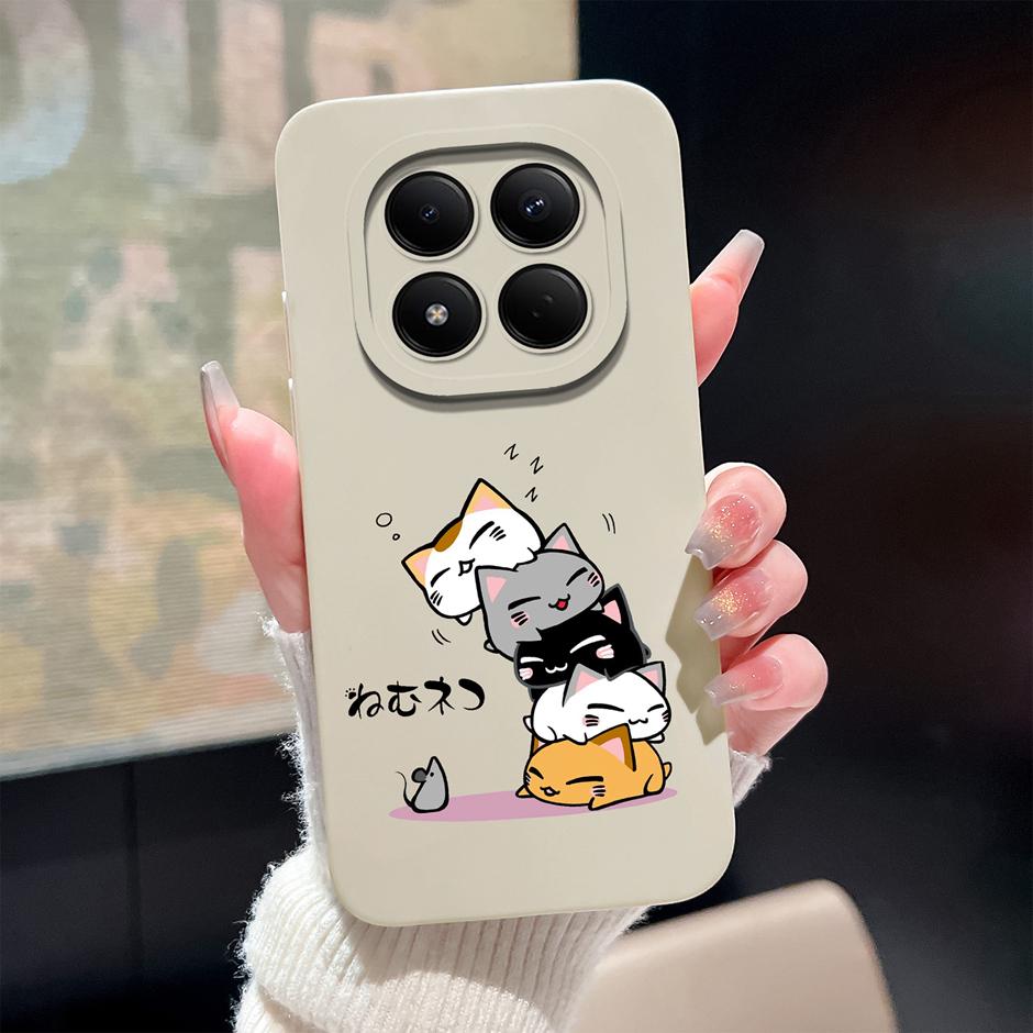 Hüllen Für Redmi Note 15 Pro Plus 4G 5G Cartoon Herz Weiches Silikon Schutzhülle Für RedmiNote15Pro Plus Kratzfest Fundas