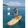 SucceBuy Inflatable Stand Up Paddle Board 11.6' X 35" X 6" Ultra-Light SUP Paddleboard All Accessories Included for Youth&Adults