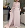 Sexy gefaltetes langes Abendkleid für Damen für Herbst und Winter, für grenzüberschreitende formelle Party-Anlässe
