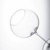 PREMIUM BY CRISON Large Belly Lead-Free Crystal Wine Glass, High-End Stemmed Glass