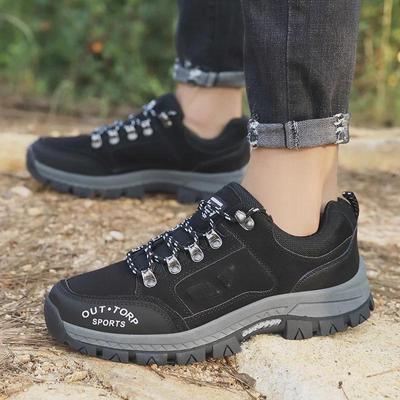 Zapatos de Senderismo para Hombre Qifeng Antideslizantes Resistentes al Desgaste Otoño/Invierno para Exterior
