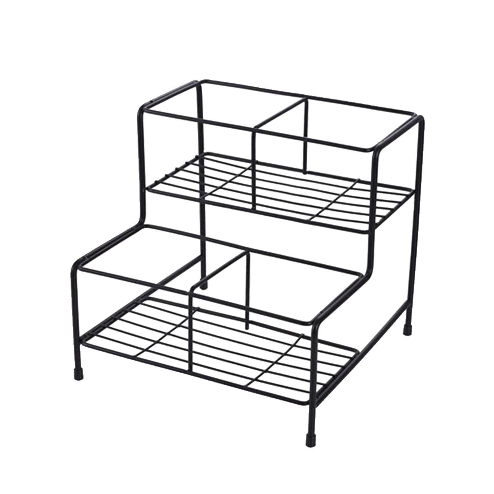 

Подставка для бутылок сиропа, винная стойка для бара, металлические полки для хранения, органайзер для приправ, подставка для специй для шкафа, столешницы для кафе