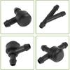 No.31391513/9178897 Windshield Washer Nozzle for Volvo Black Front Windshield Spray Nozzles Wiper Spray Washer Jet Plastic 1Set