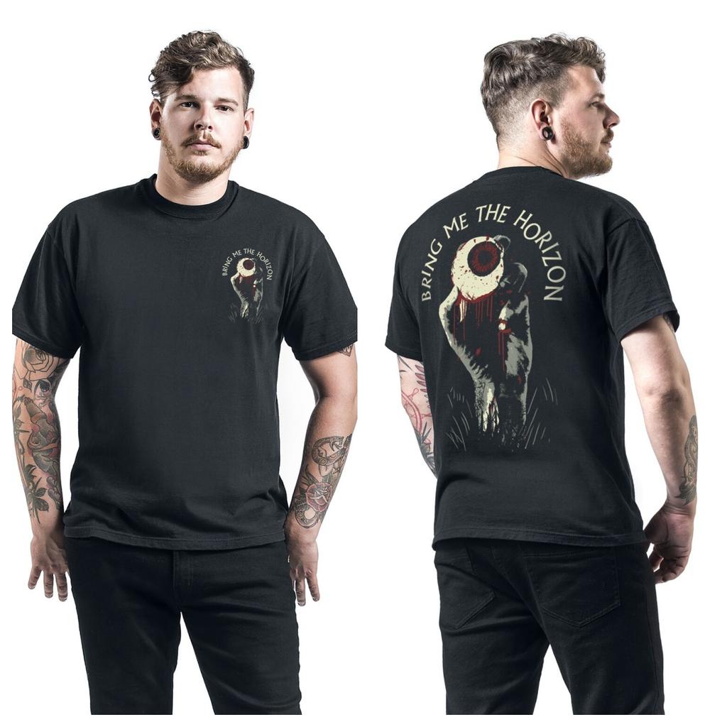 Bring Me The Horizon Graphic Cotton Band Shirt Unisex Summer Short Sleeve Fashion Brand Tee Luxury Casual Vintage