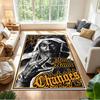 2pac Customized Name Floor Mat Perfect for Dining Room Kitchen Bedrooms Dormitory Antislip Carpet Anime Office Decor Perfect Gift for Friends & Family