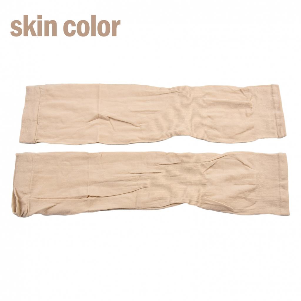 1 Pair Arm Sleeves 50g Breathable For Cycling Highly Elastic Ice Sleeve