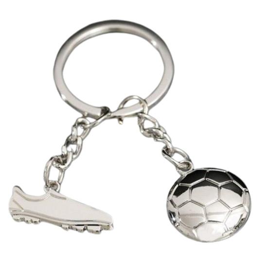 Fantastic Metal Key Ring Keychain Cool Sports Football Soccer Shoe Lovely Keyring