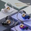 QKZ AK6 SRS In-Ear HiFi Earphones with Dynamic Drivers, Heavy Bass, In-line Control, and Wired for Sports