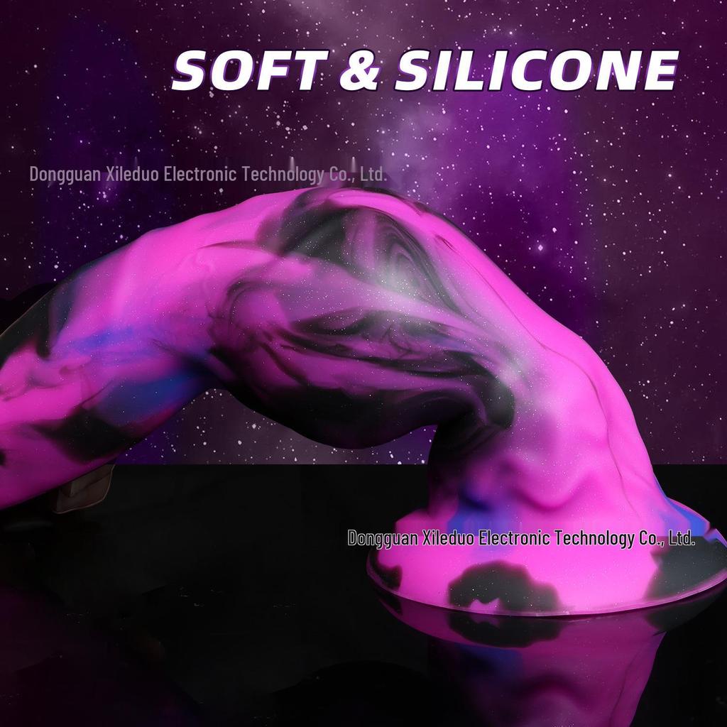Alien-Themed Silicone Dildo: Soft, Large, Female Masturbator