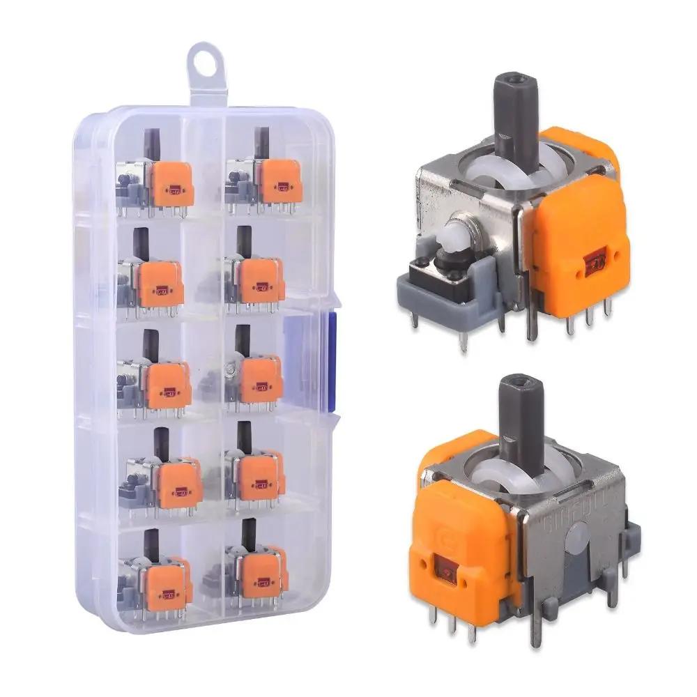 10PCS 3D Analog Sensor Hall Effect Joystick for Playstation 5 Game Controller Thumb Stick for PS5/PS4/Xbox/Switch Pro