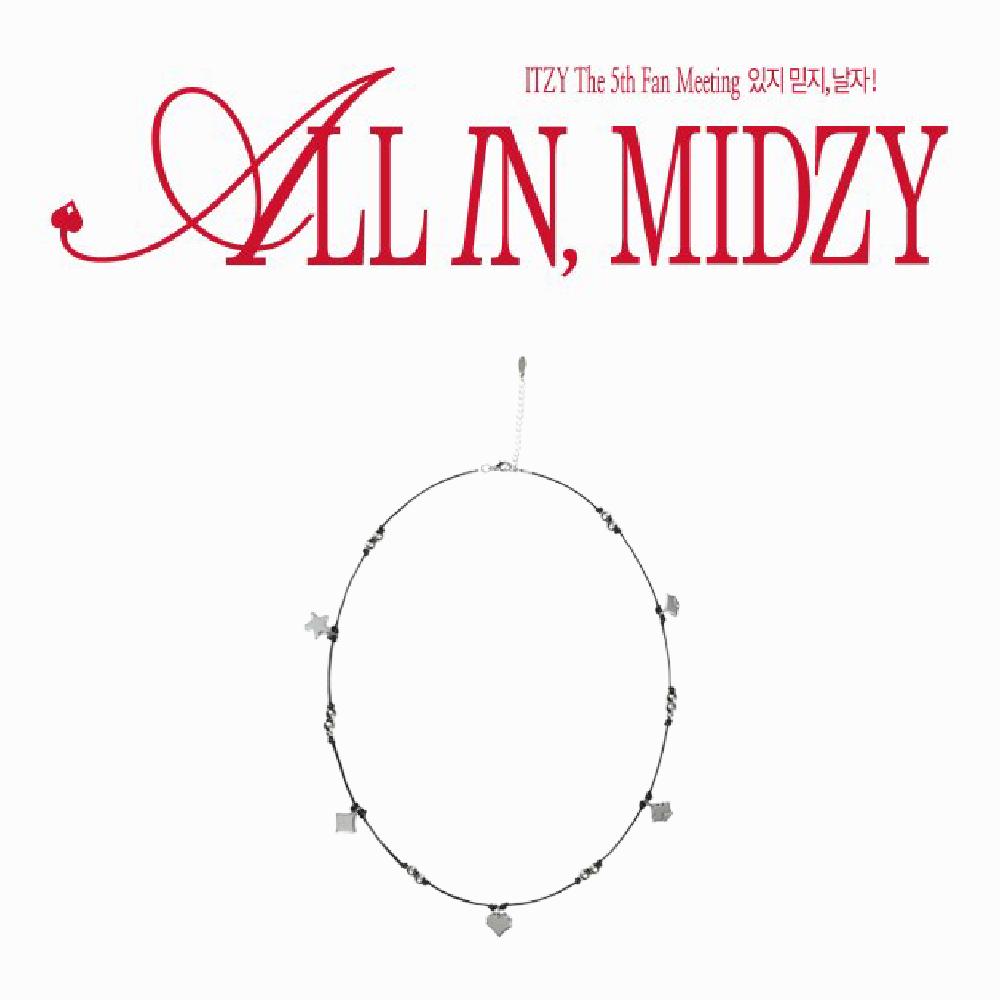 Pre-ordina itzy ALL IN MIDZY Collana a Cordino Bicolore