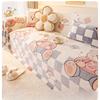 Cute Cartoon Sofa Cover Towel Autumn and Winter Thickening Milk Fiber Anti-Scratching Sofa Cushion All-Inclusive Sofa Cover Dust Cover