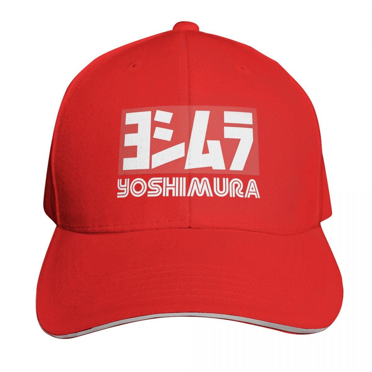 Yoshimura Японские Мотоциклетные Выхлопные Колпачки Модные Повседневные Бейсболки Регулируемая Кепка Хип-Хоп Летние Унисекс Бейсболки One Size