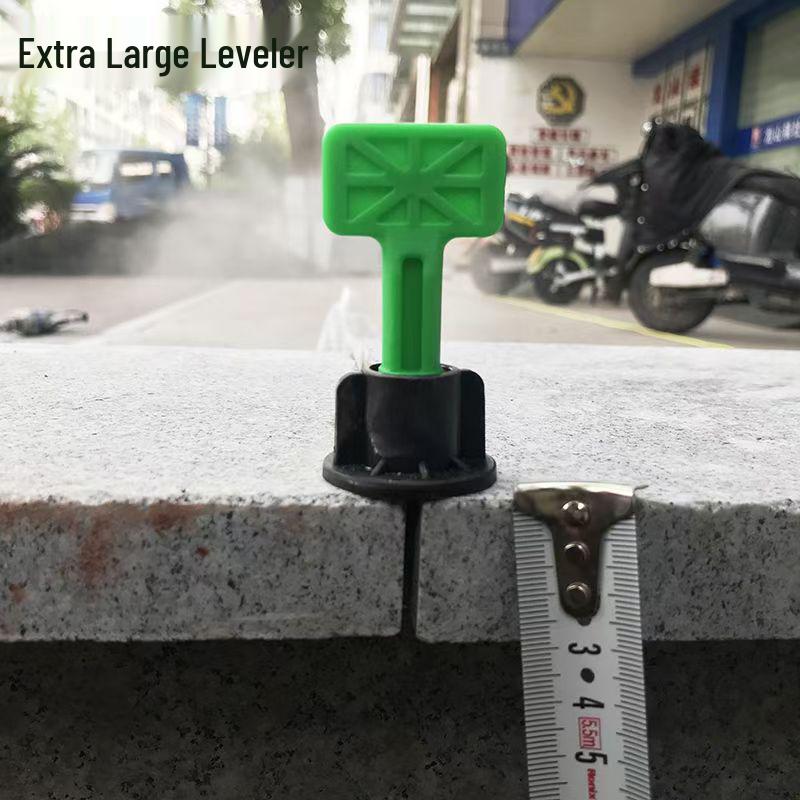 Tile Leveling Tool: Floor Tile Cross Spacer & Positioning Device with Steel Needle
