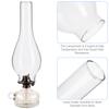 Long Oil Lamp Chimney Glass Lampshade Replacement Clear Lantern Shade Transparent Cover For Light Oil Lamp Parts Light Shade 