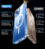 Magnetic For Magsafa Luxury Hybrid Glossy Hard Case For iPhone 15 14 Plus 13 12 mini 11 Pro Max Silicone Soft Shell Clear Cover