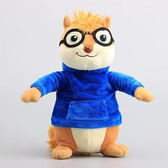 Movie Toys Alvin and The Chipmunks Plush Dolls Cute Chipmunks Stuffed Toys Kids Gift 9" 22 cm 3 Pieces
